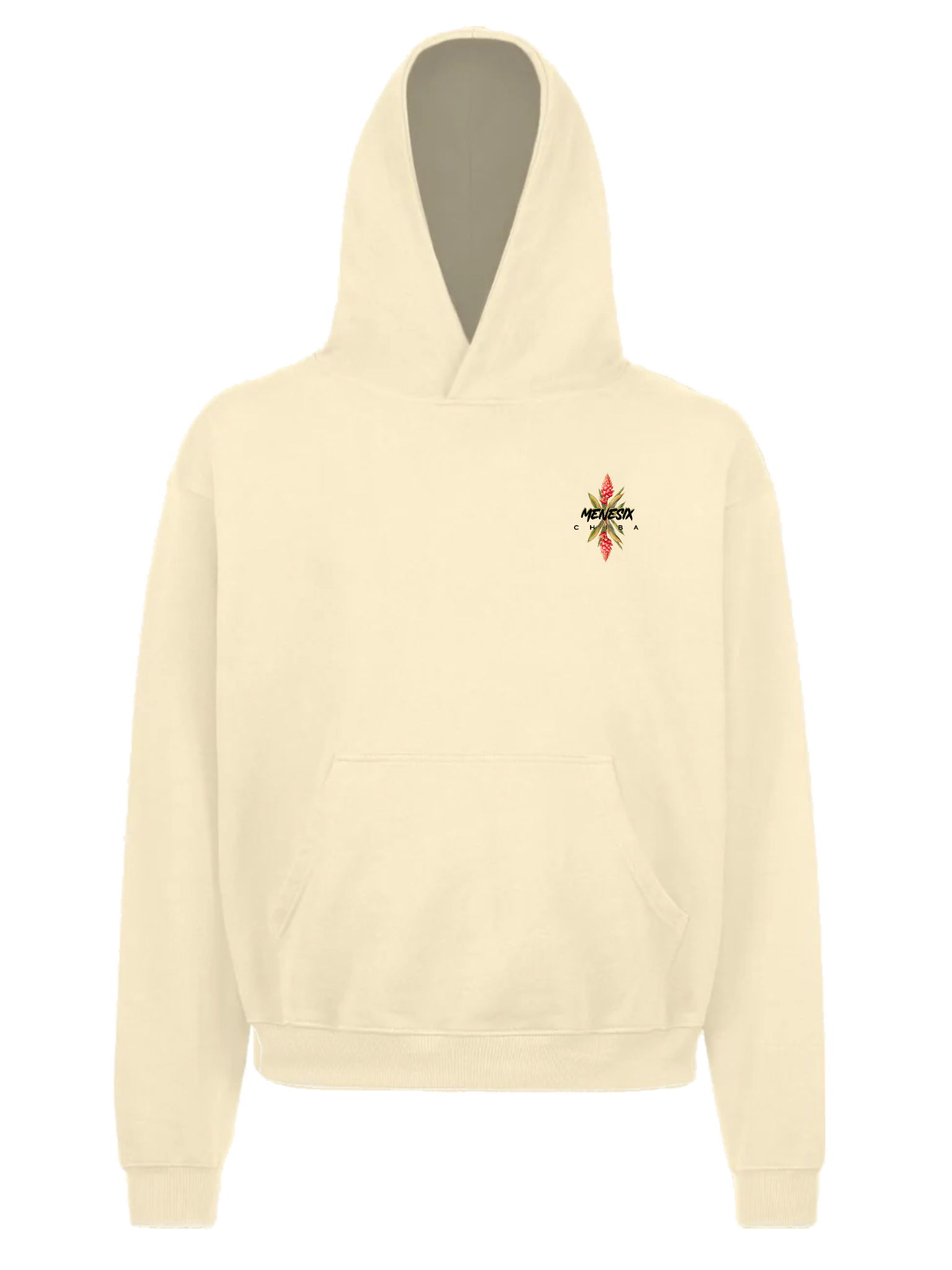 Menesix Favela Cream oversized hoody